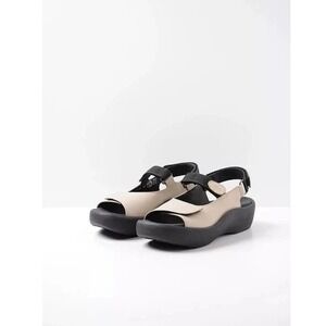 Wolky Jewel Women's Sandals Red Leather Comfort Walking Shoes size 43